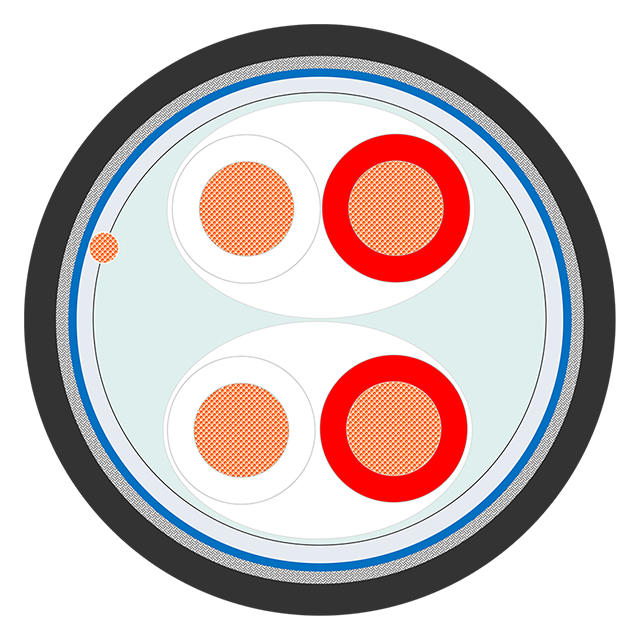 계측 케이블+공통 차폐 - FlRrt